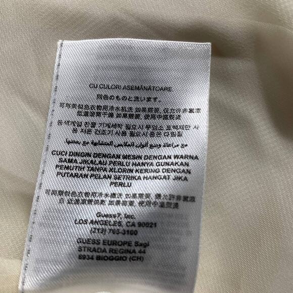 GUESS Tops Blouse Women Large Sleeveless - Picture 6 of 7